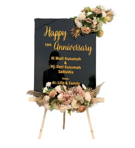 Papan Bunga Akrilik Sijenjang