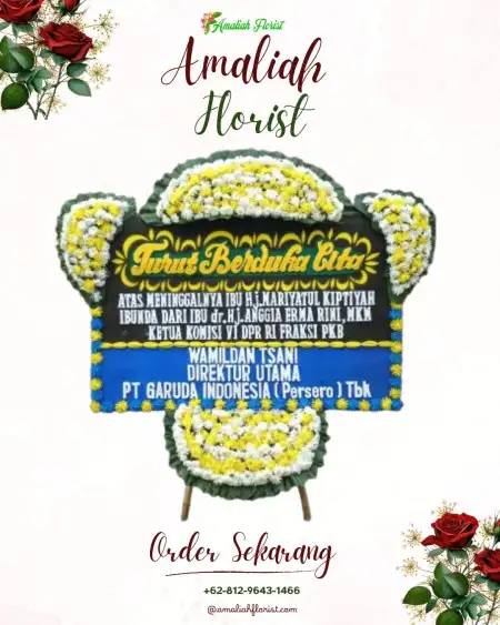 Papan Bunga Duka Sijenjang